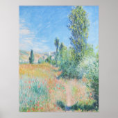 Claude Monet Landschaft im Ile Saint Martin Poster (Vorne)