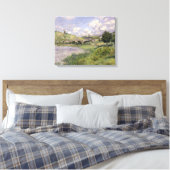 Claude Monet | Landschaft, Vetheuil, 1879 Leinwanddruck (Insitu (Schlafzimmer))