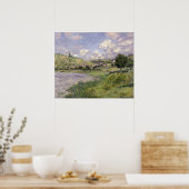 Claude Monet | Landschaft, Vetheuil, 1879 Poster (Küche)