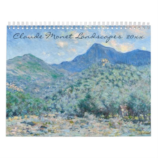 Claude Monet Landschaften Kalender (Titelbild)