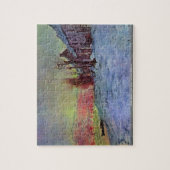 Claude Monet - Lava-Gericht - Sonnenschein und Puzzle (Vertikal)