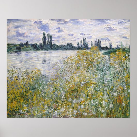 Claude Monet | � le aux Fleurs near V � theue Poster (Vorne)