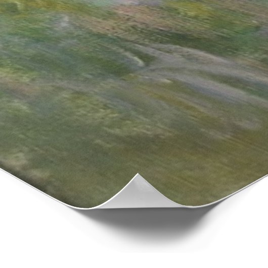 Claude Monet - Le Bassin des Nympheas Poster (Ecke)