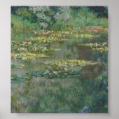 Claude Monet - Le Bassin des Nympheas Poster (Vorne)