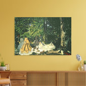 Claude Monet | Le Dejeuner sur l'Herbe, 1865-1866 Leinwanddruck (Insitu (Wohnzimmer))