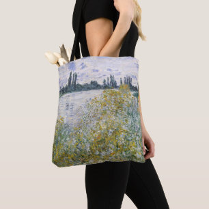 Claude Monet �le ZusatzFleurs nahe V�theuil Tasche