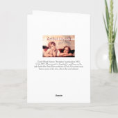 Claude Monet Lektüre Frauenkünstlerquote Karte (Rückseite)