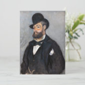 Claude Monet - Leon Monet Einladung (Stehend Vorderseite)