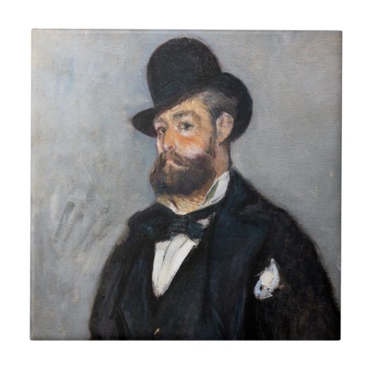 Claude Monet - Leon Monet Fliese (Vorderseite)