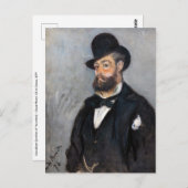 Claude Monet - Leon Monet Postkarte (Vorne/Hinten)