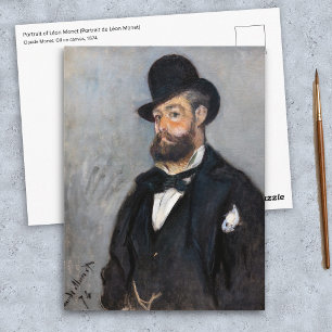 Claude Monet - Léon Monet Postkarte