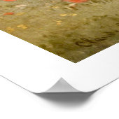 Claude Monet - Les Coquelicots - ein Argentinier Poster (Ecke)