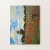 Claude Monet- - LesCoquelicots Puzzlespiel Puzzle (Vertikal)