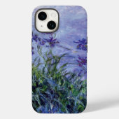 Claude Monet Lila Irises Case-Mate iPhone Hülle (Rückseite)