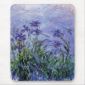 Claude Monet Lila Irises Mousepad (Vorne)