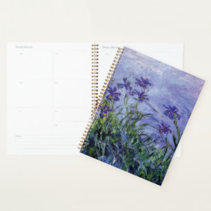 Claude Monet Lila Irises Planer