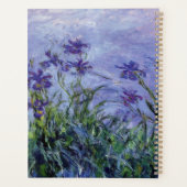 Claude Monet Lila Irises Planer (Rückseite)