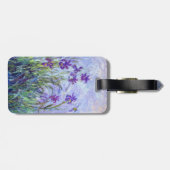 Claude Monet - Lilac Ire - QR-Code Gepäckanhänger (Rückseite horizontal)