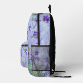 Claude Monet - Lilac Irises / Iris Mauves Bedruckter Rucksack (Rechts)