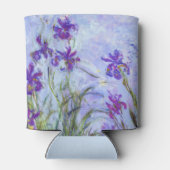 Claude Monet - Lilac Irises / Iris Mauves Dosenkühler (Rückseite)