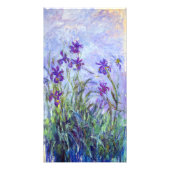 Claude Monet - Lilac Irises / Iris Mauves Fotodruck (Vorne)