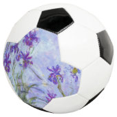 Claude Monet - Lilac Irises / Iris Mauves Fußball (Dreiviertel)