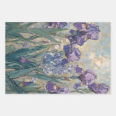Claude Monet - Lilac Irises / Iris Mauves Geschenkpapier Set (Vorderseite 2)