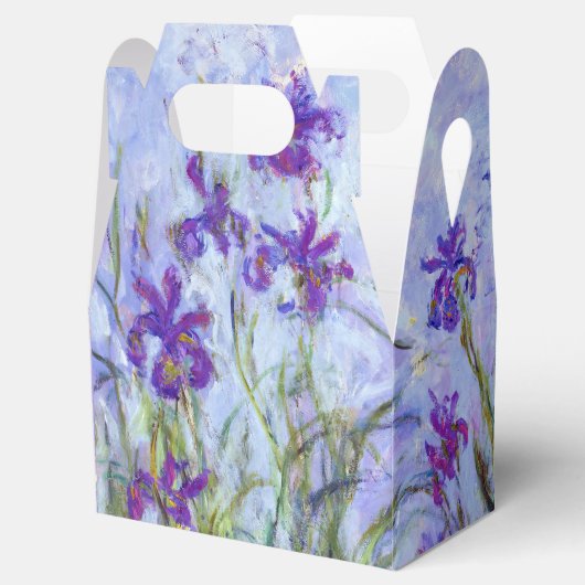 Claude Monet - Lilac Irises / Iris Mauves Geschenkschachtel (Geöffnet)
