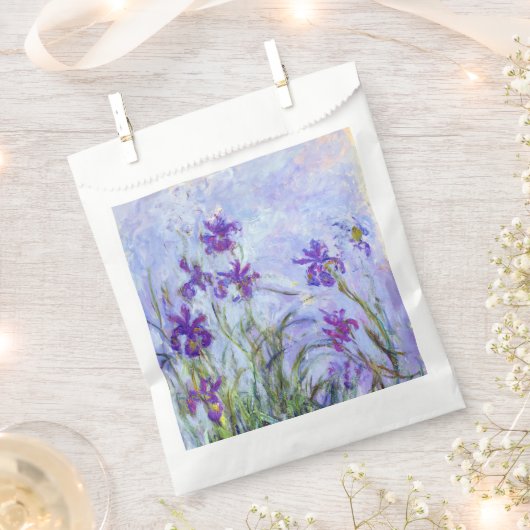 Claude Monet - Lilac Irises / Iris Mauves Geschenktütchen (Ausgeschnitten)