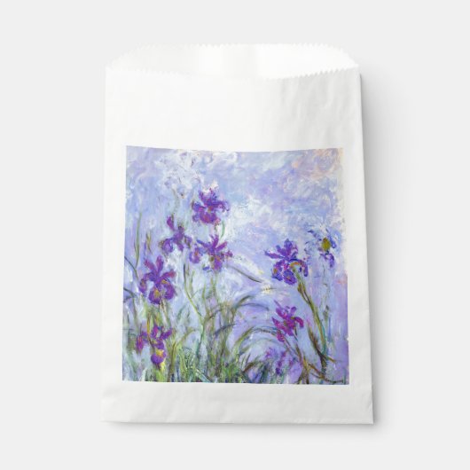 Claude Monet - Lilac Irises / Iris Mauves Geschenktütchen (Vorderseite)
