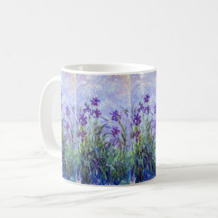Claude Monet - Lilac Irises / Iris Mauves Kaffeetasse