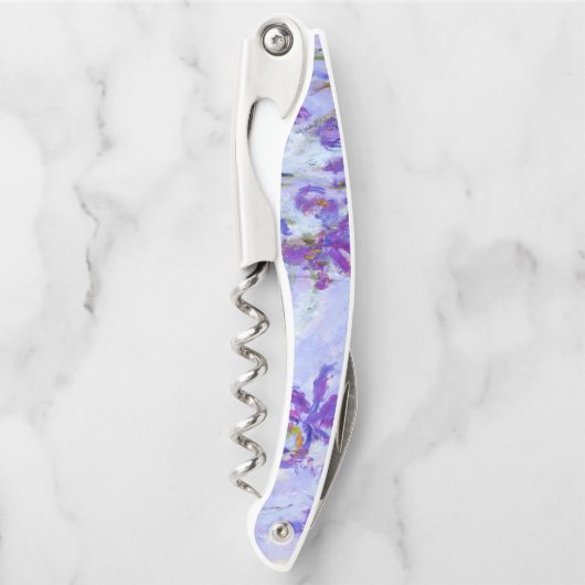 Claude Monet - Lilac Irises / Iris Mauves Kellnermesser (Vorderseite)