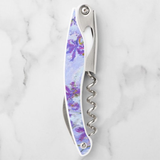 Claude Monet - Lilac Irises / Iris Mauves Kellnermesser (Rückseite)