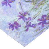 Claude Monet - Lilac Irises / Iris Mauves Kurzer Tischläufer (Ecke)