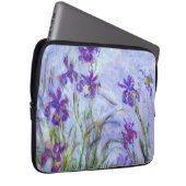 Claude Monet - Lilac Irises / Iris Mauves Laptopschutzhülle (Vorne Rechts)