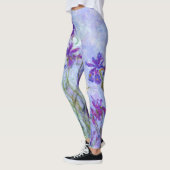 Claude Monet - Lilac Irises / Iris Mauves Leggings (Links)
