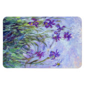 Claude Monet - Lilac Irises / Iris Mauves Magnet (Horizontal)