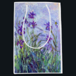 Claude Monet - Lilac Irises / Iris Mauves Mittlere Geschenktüte<br><div class="desc">Lilac Irises / Iris Mauves - Claude Monet,  1914-1917</div>