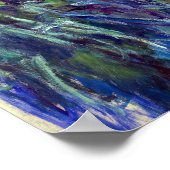 Claude Monet - Lilac Irises / Iris Mauves Poster (Ecke)