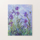Claude Monet - Lilac Irises / Iris Mauves Puzzle (Vertikal)