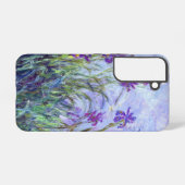 Claude Monet - Lilac Irises / Iris Mauves Samsung Galaxy Hülle (Rückseite (Horizontal))
