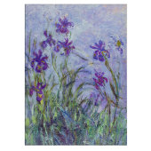 Claude Monet - Lilac Irises / Iris Mauves Schneidebrett
