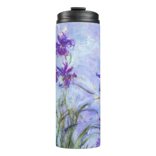 Claude Monet - Lilac Irises / Iris Mauves Thermosbecher (Vorderseite)