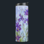 Claude Monet - Lilac Irises / Iris Mauves Thermosbecher<br><div class="desc">Lilac Irises / Iris Mauves - Claude Monet,  1914-1917</div>