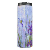 Claude Monet - Lilac Irises / Iris Mauves Thermosbecher (Rückseite)
