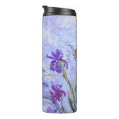 Claude Monet - Lilac Irises / Iris Mauves Thermosbecher (Nach rechts gedreht)