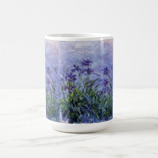 Claude Monet Lilac Irises Kaffeetasse (Mittel)