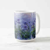 Claude Monet Lilac Irises Kaffeetasse (VorderseiteRechts)
