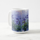Claude Monet Lilac Irises Kaffeetasse (Vorderseite Links)