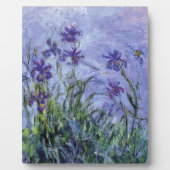 Claude Monet - Lilac Irises Mauves 1917 Fotoplatte (Vorderseite)
